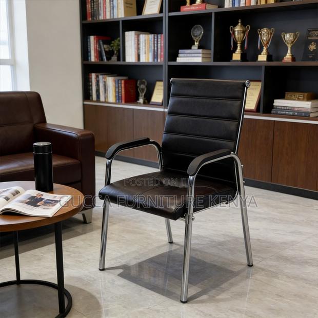 Executive Leather Mid-back Conference Chair - thumbnail 16