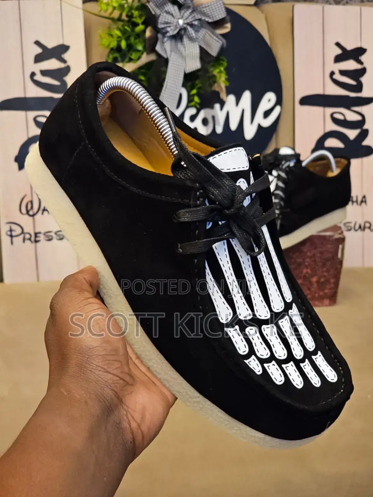 Clarks Orginial Wallabees Skeleton