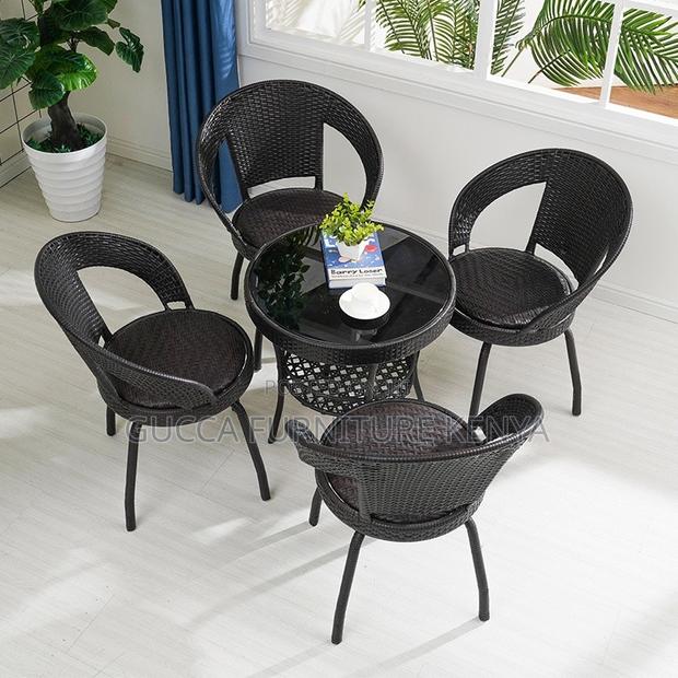 2-seater Outdoor Home Office Dining Set - thumbnail 6