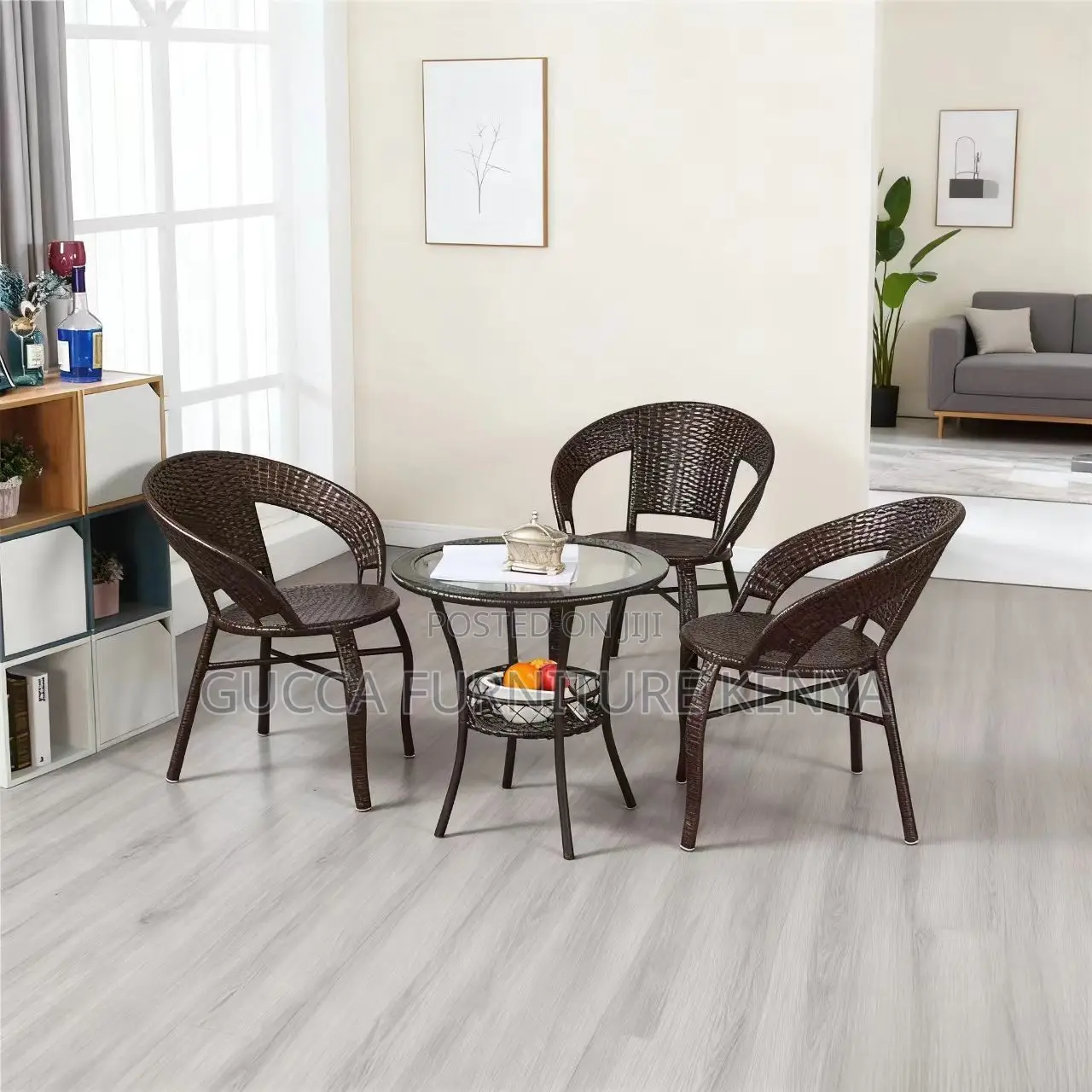 2-seater Outdoor Home Office Dining Set