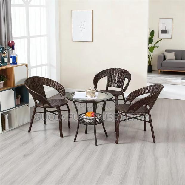 2-seater Outdoor Home Office Dining Set - thumbnail 7
