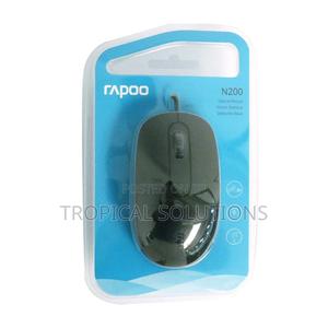 Rapoo Wired Ambidextrous Mouse Full Size N200 - thumbnail 2