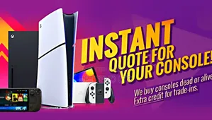 Instant Cash Quote on Your Consoles .Nintendo .Playstation .Xbox