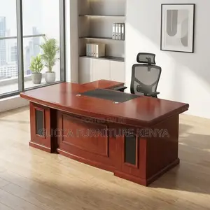 Executive 180cm L-shaped Office Boss Table