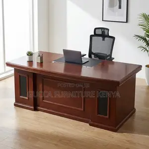 Executive 180cm L-shaped Office Boss Table