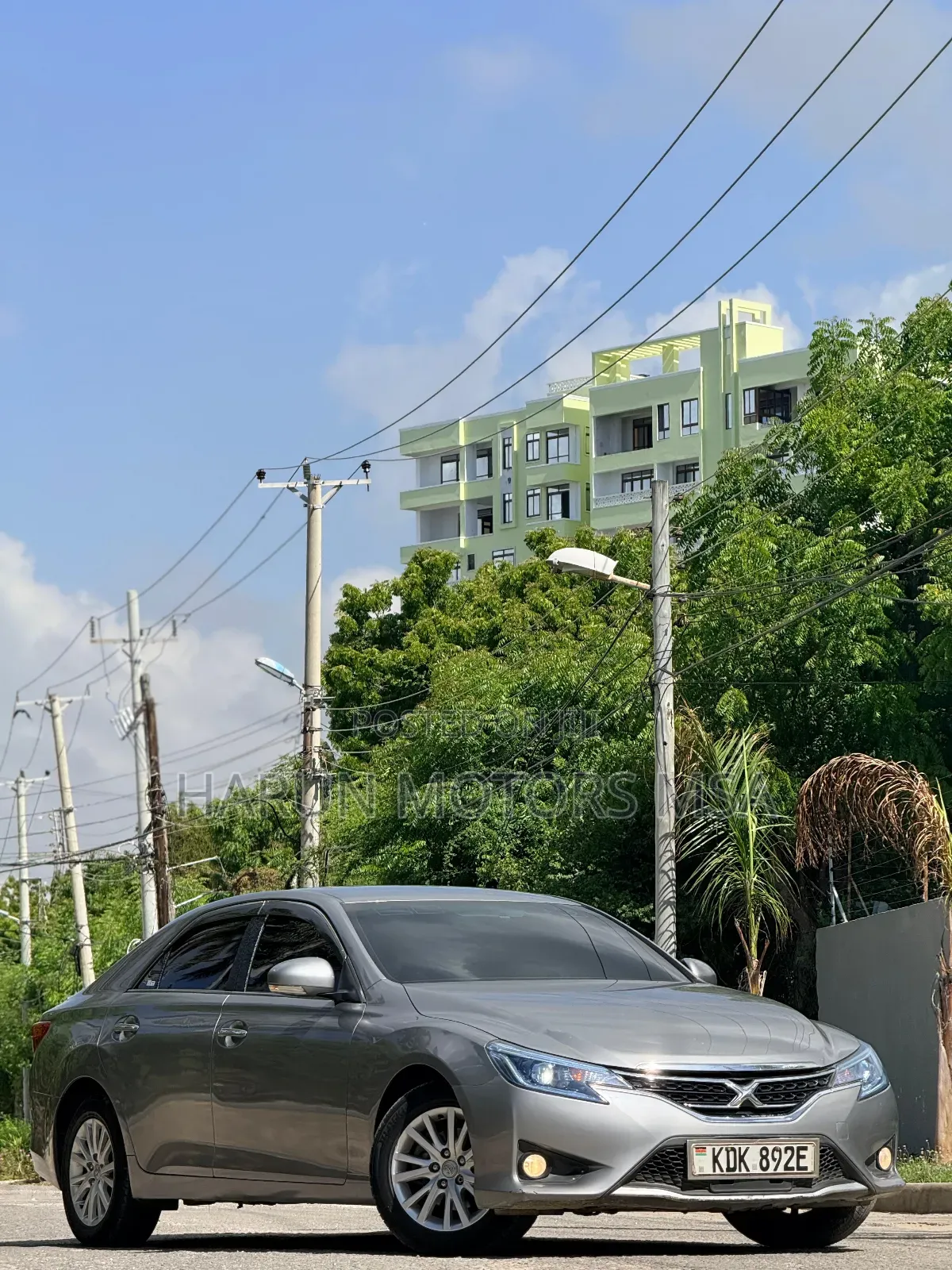Toyota Mark X 2015 Gray