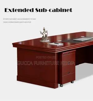Executive 180cm L-shaped Office Boss Table