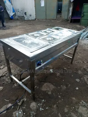 Stainless Steel Food Warmer Display