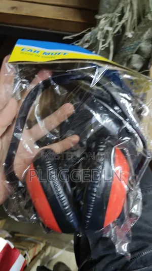 Pair Of Industrial Safety Earmuffs.
