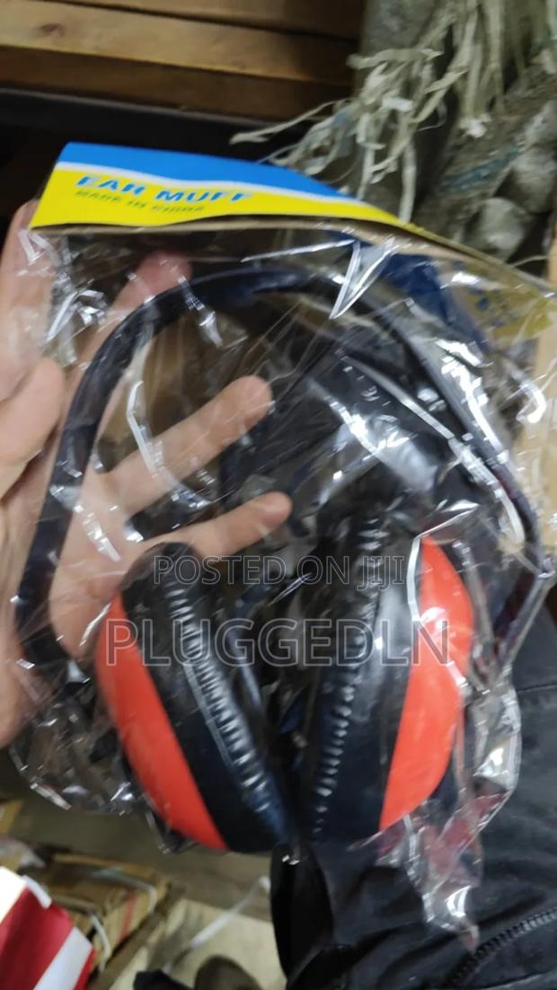 Pair Of Industrial Safety Earmuffs.