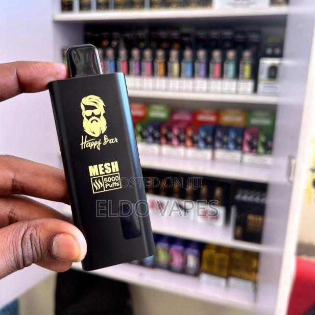 Happy Bar 5000 Puffs Rechargeable Vape - Watermelon Ice - main view