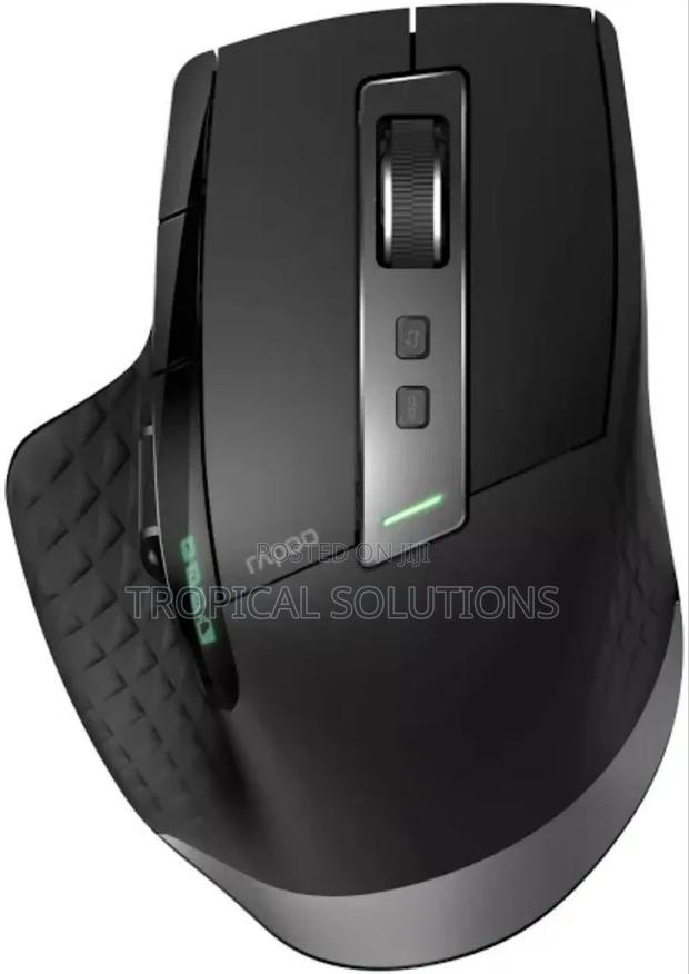 Rapoo Multi-Mode Wireless Laser Mouse Mt750s Black - thumbnail 2