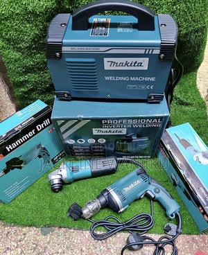 Makita 500amps Welding Machine+Impact Drill+Angle Grinder 4" - main view