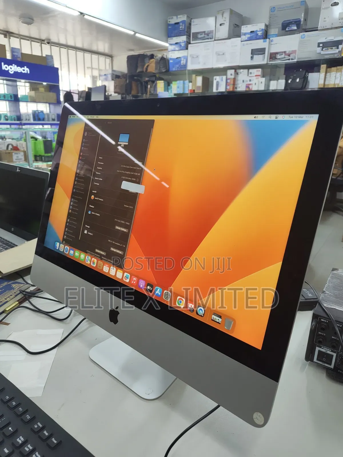 Desktop Computer Apple iMac 8GB Intel Core i5 HDD 1T