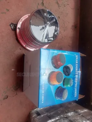 Solar-powered Marine Navigation Light.