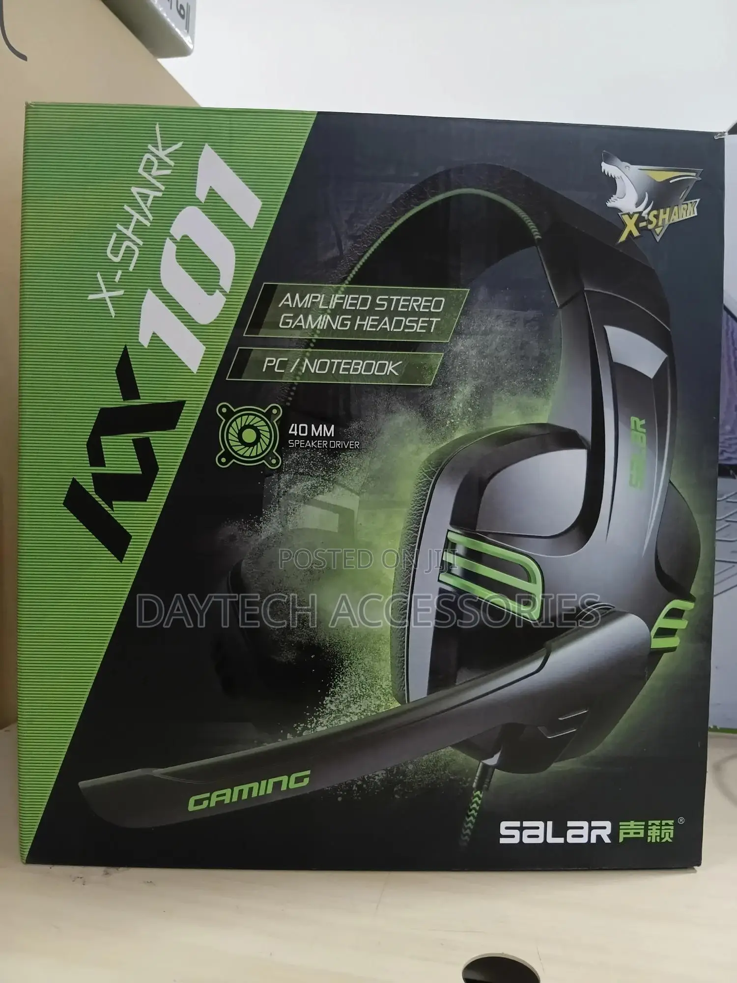 Gaming Headset Kx-101 Salar Comfortable Over Ear Headphone With Mic