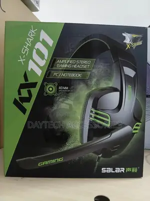 Gaming Headset Kx-101 Salar Comfortable Over Ear Headphone With Mic