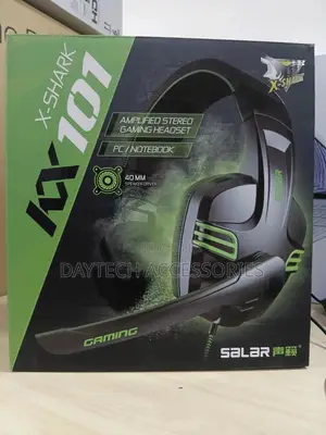 Gaming Headset Kx-101 Salar Comfortable Over Ear Headphone With Mic