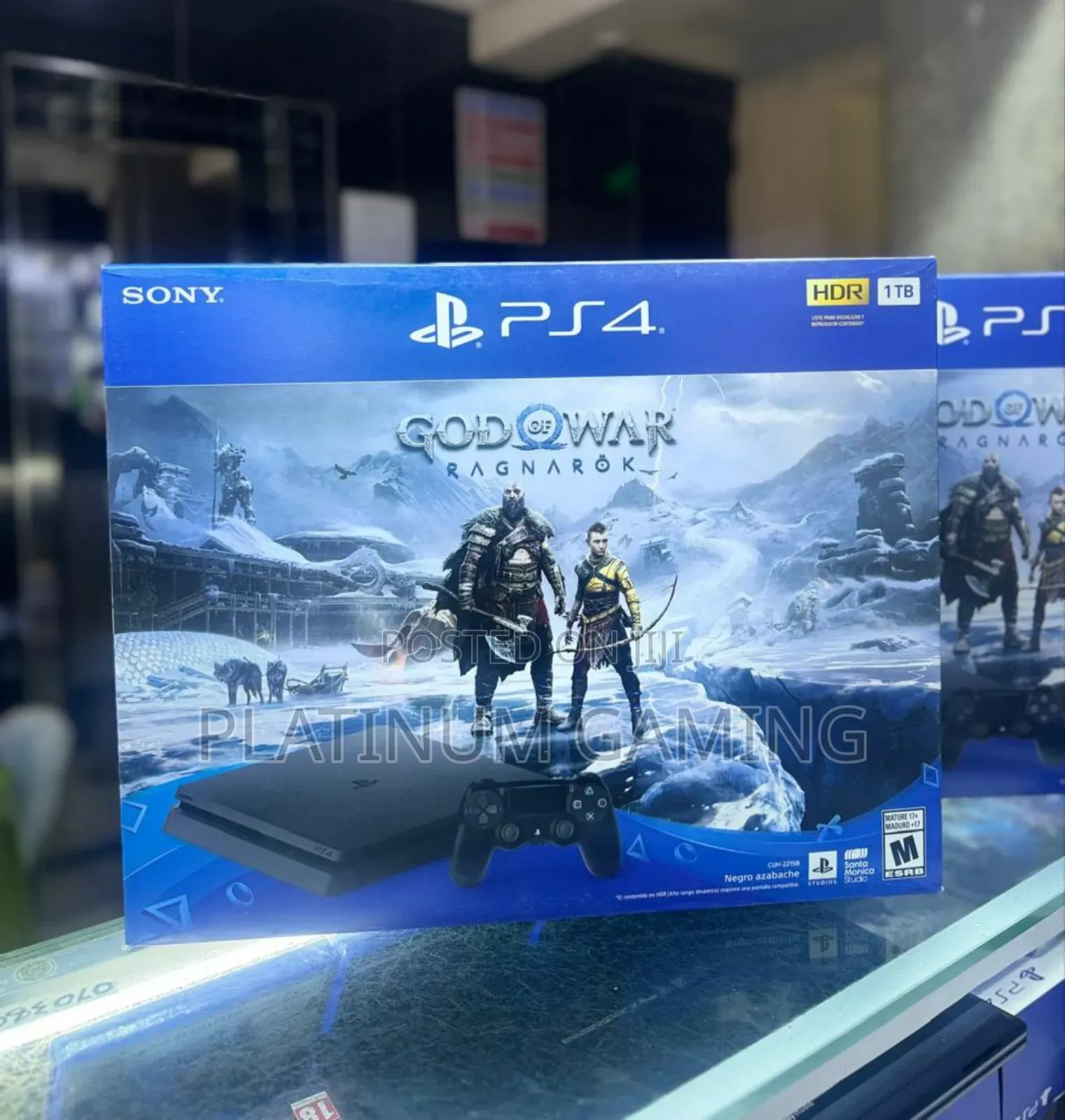 Playstation 4 With God Of War Ragnarok