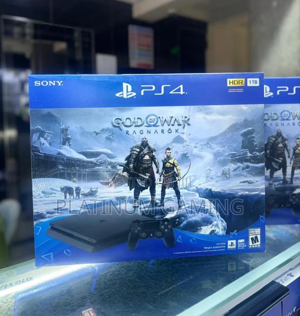 Playstation 4 With God Of War Ragnarok - main view
