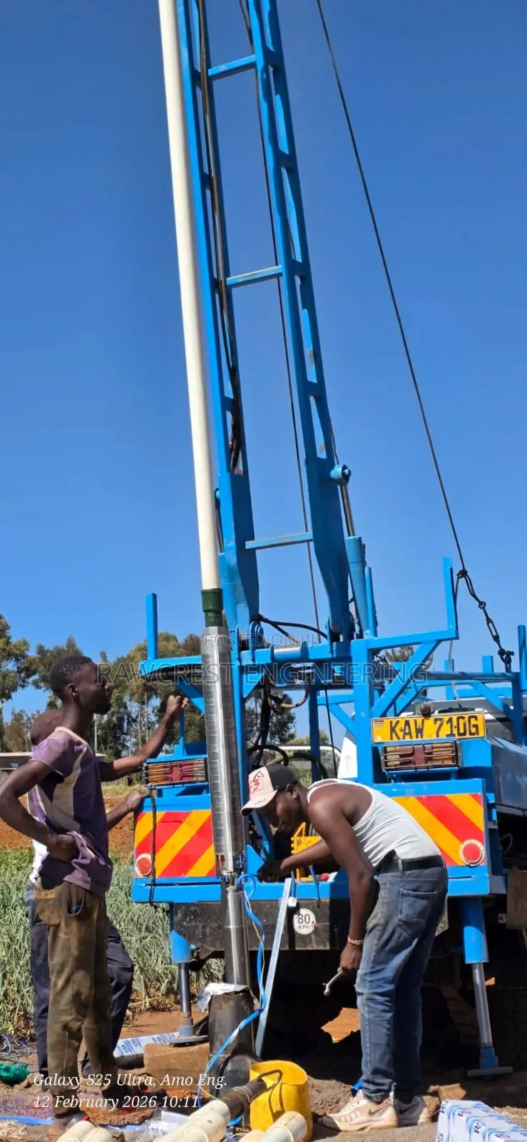 Water Pump Installation
