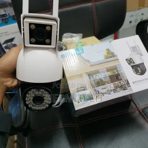 White V380 Wifi Smart Net Camera With Dual Lens