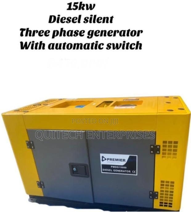 15kva Diesel Silent Generator/ 3phase Generator With Automatic Switch - main view