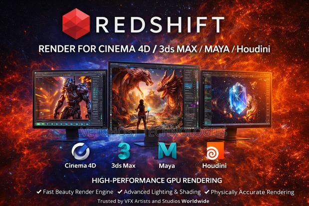 Redshift Render for Cinema 4d / 3ds Max / Maya / Houdini