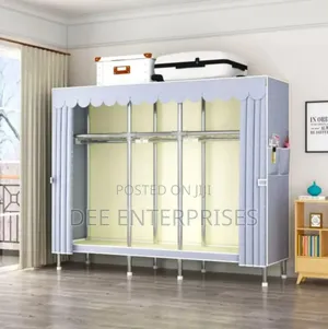 Heavy Duty Metallic Portable Wardrobe