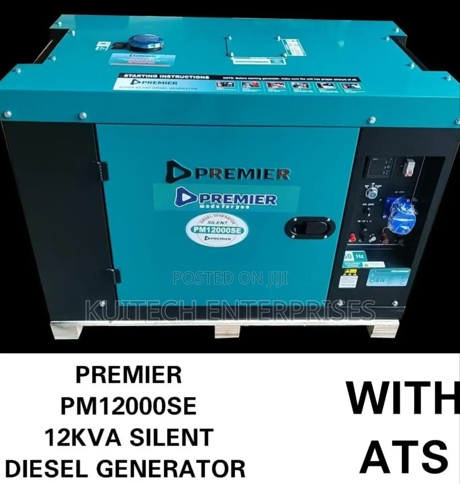 12kva Diesel Silent Generator/ Diesel Silent Generator Premier