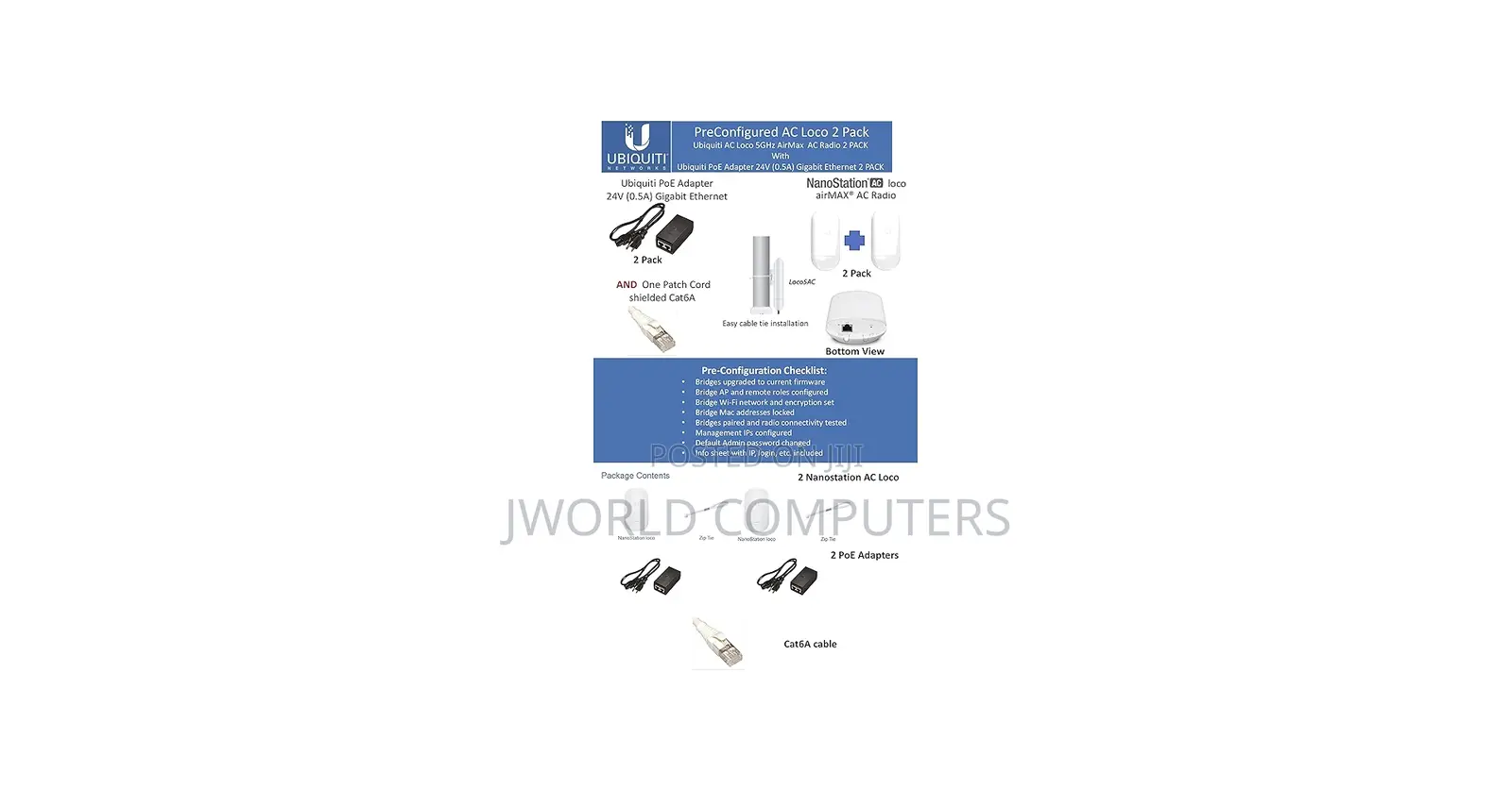 Ubiquiti Airmax Nanostation 5ac Loco Compact