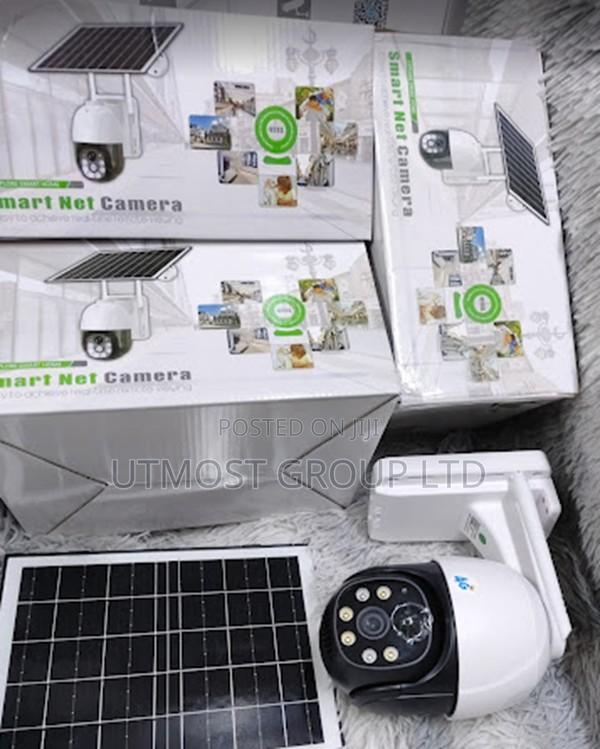 V380 Solar 4g Wireless Security Camera With Mobile App - main view
