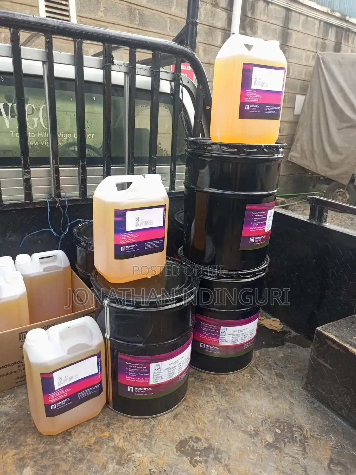 Protective Concrete Epoxy Paint Set