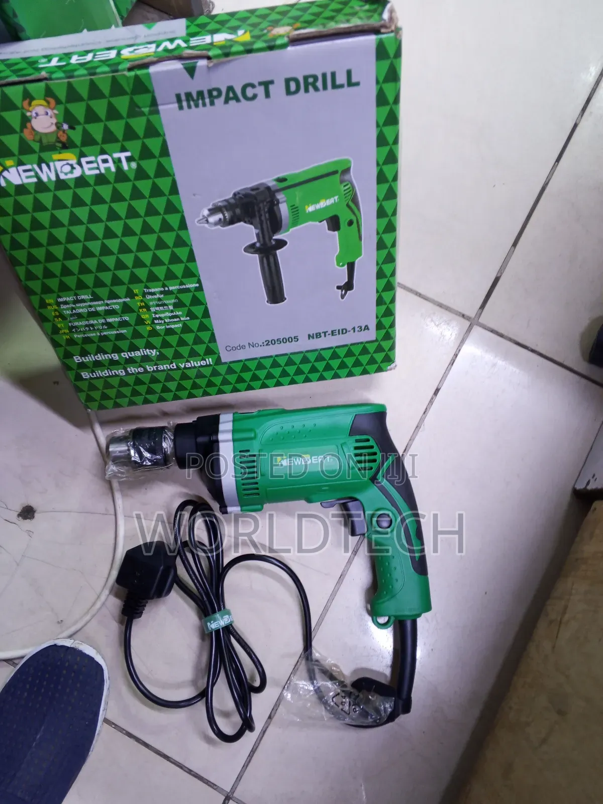 Newbeat Electric Drill/800watts 13mm Drill