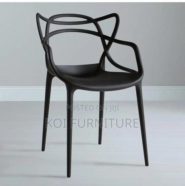 Home Chair : Entangled Modern Molded Plastic Dining Armchair