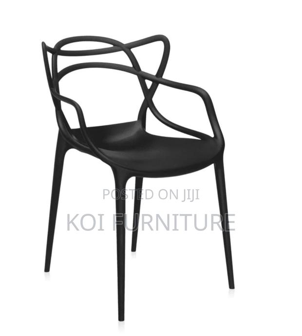 Home Chair : Entangled Modern Molded Plastic Dining Armchair - thumbnail 3