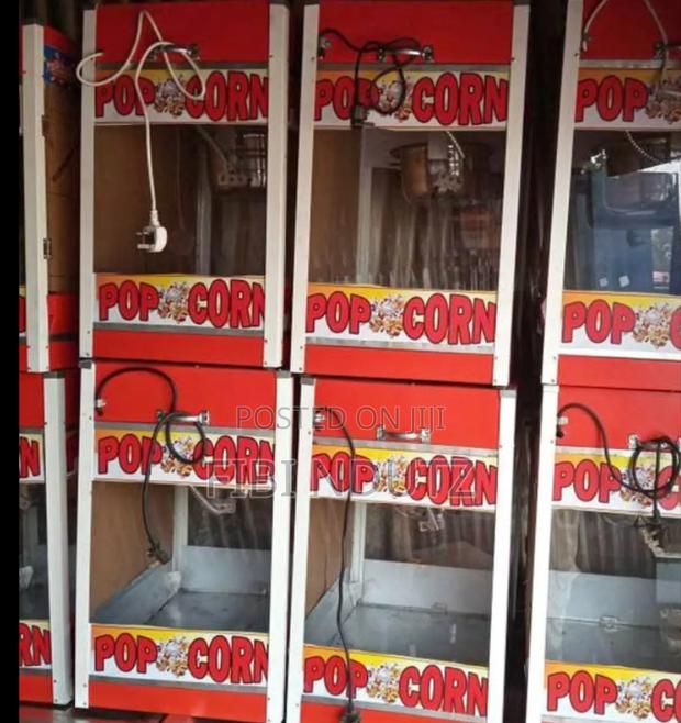 Red Commercial Popcorn Maker Machine /Popcorn Maker Machine - main view