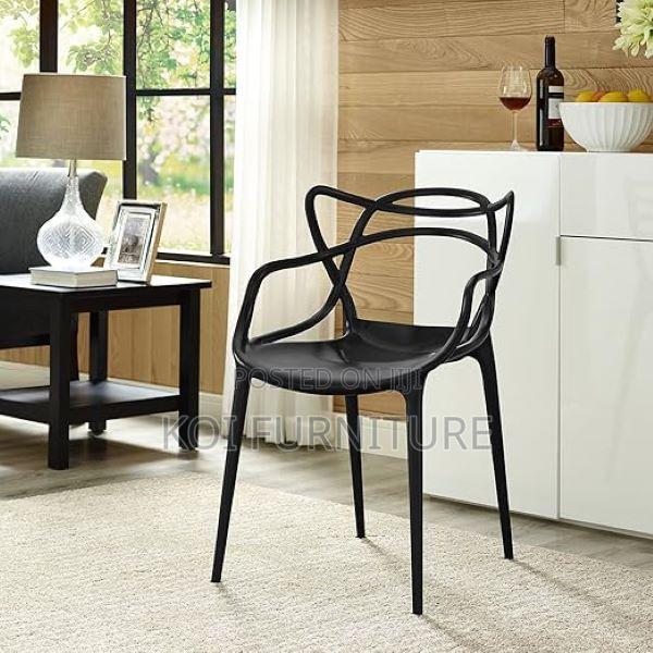 Home Chair : Entangled Modern Molded Plastic Dining Armchair - thumbnail 5