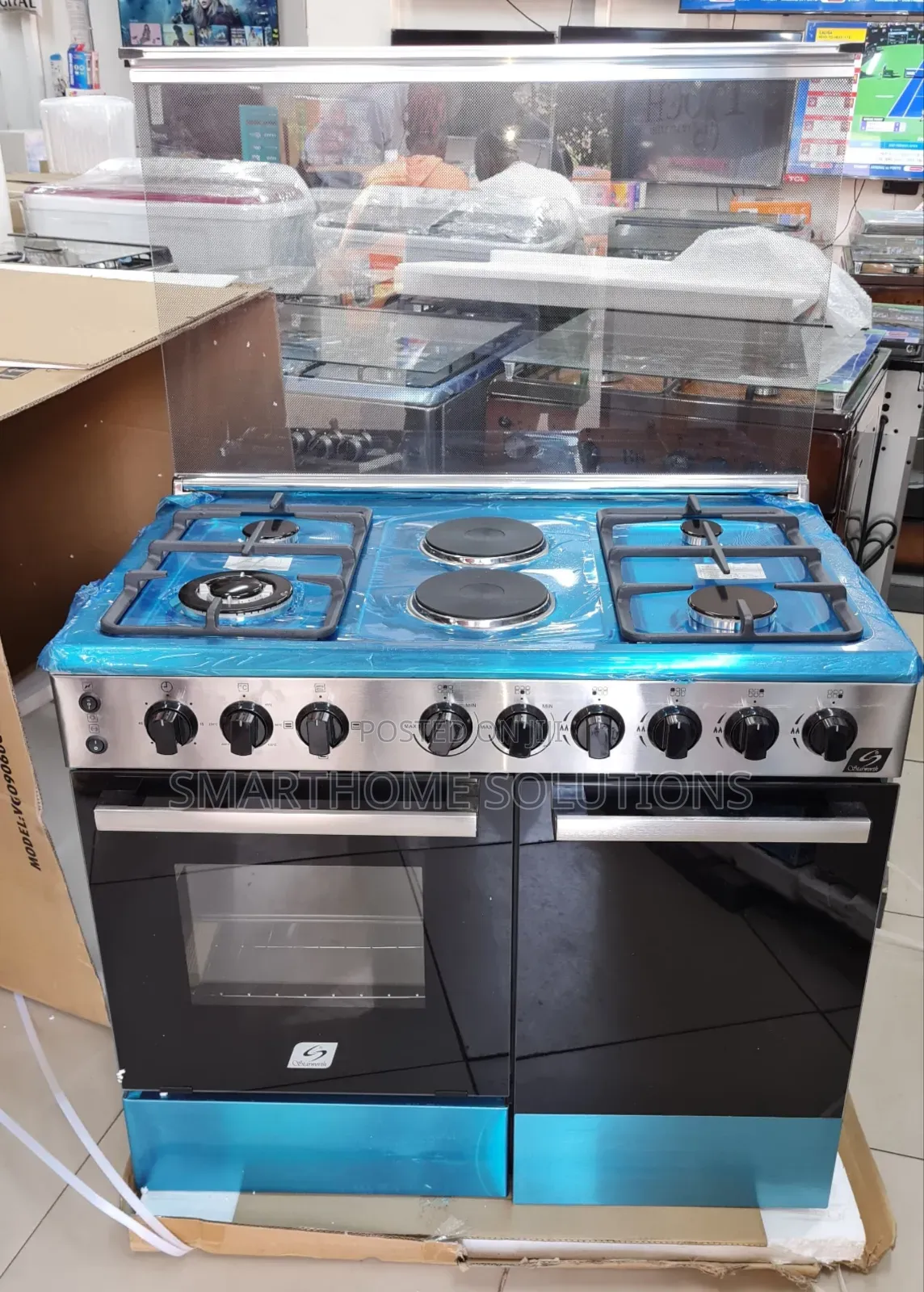 60*90 Starworth 4+2 Stainless Steel Cooker