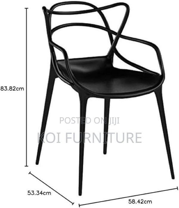 Home Chair : Entangled Modern Molded Plastic Dining Armchair - thumbnail 9