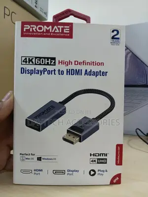 Promate Displayport to Hdmi Adapter Ultra Hd Male to Female