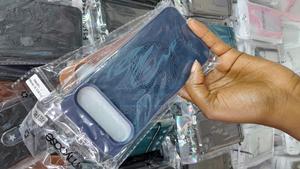 Aioria Google Pixel 9 Pro Silicone Plus Leather Magsafe Cover -Blue - thumbnail 2