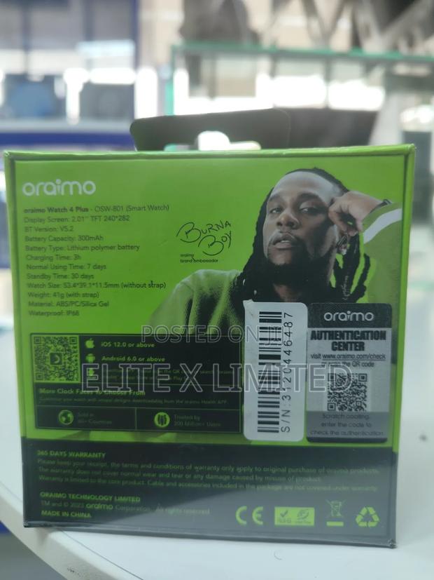 Oraimo Watch 4 Plus | Osw-801 | - thumbnail 3