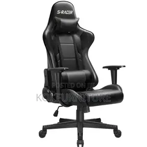 Office Chair : High-Back Gaming Leather Seat