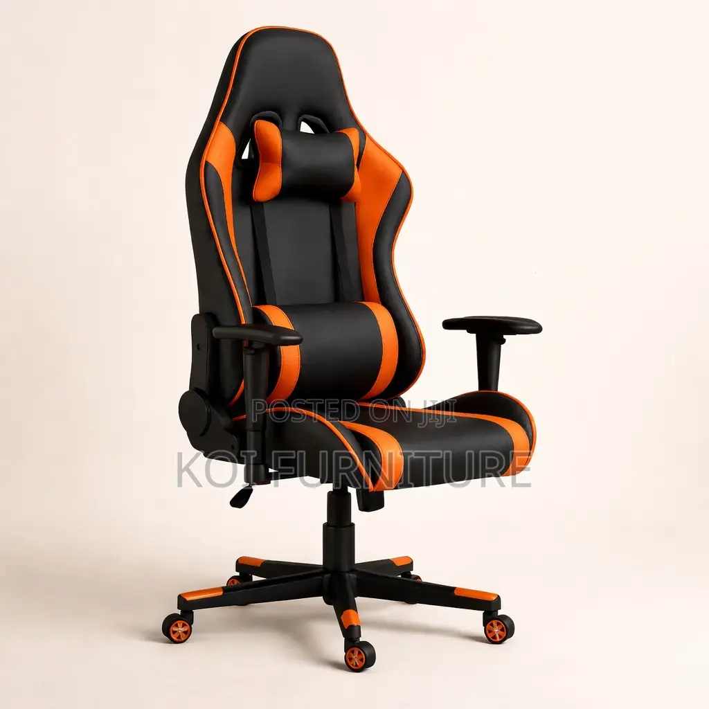 Office Chair : High-Back Gaming Leather Seat