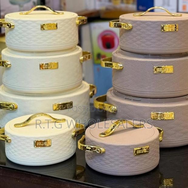 Premium 4pcs Leatherite Food Hotpot Set