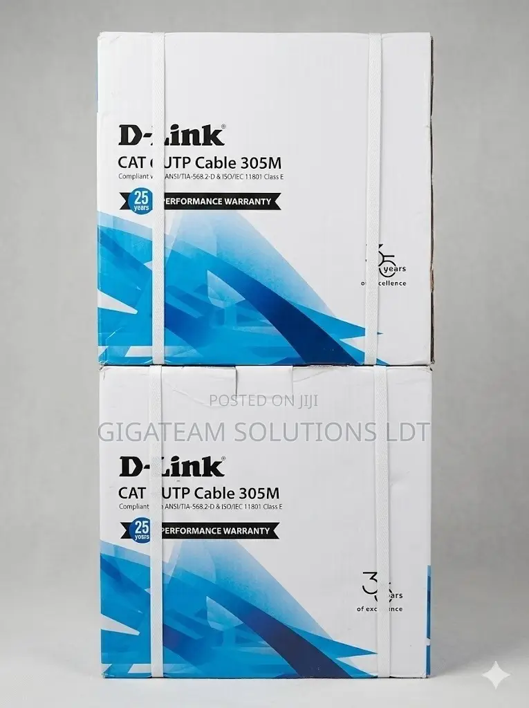 Dlink Cat6 Utp 24awg Cable 305m Rolls