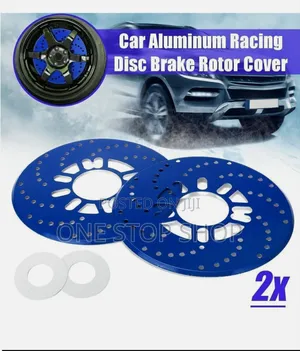 2pcs Blue Brake Dustproof Decorative