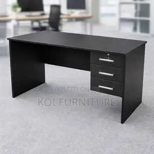 Office Desk : 90cm Office Study Desk With 3 Drawers,