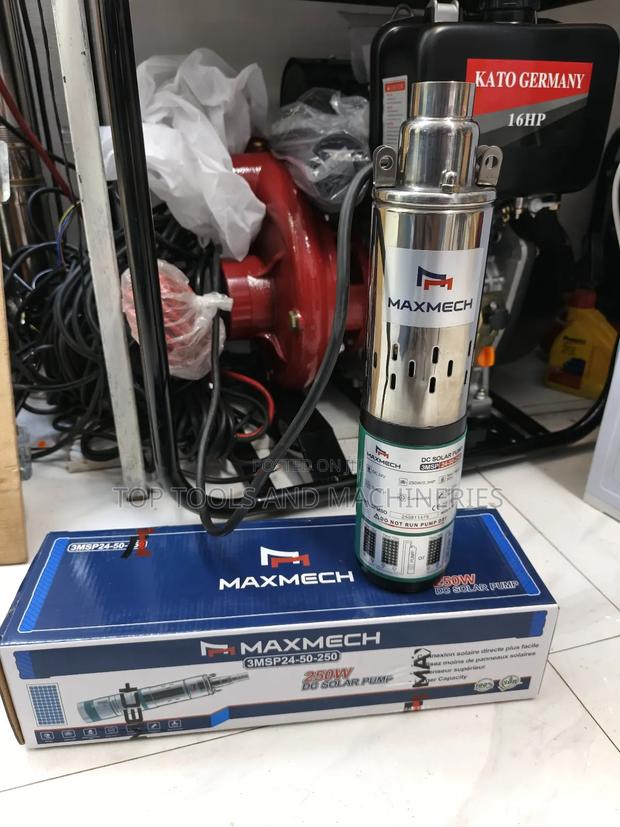 250 Watts 24 Volts 50 MTRS Dc Solar Submersible Pump Maxmech - main view